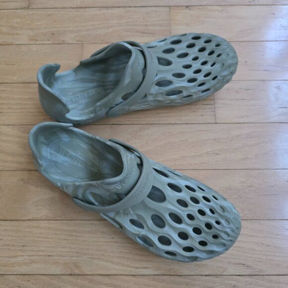 Merrell | Hydro Moc \'Herb\' olive green gorpcore sandals | MENS 11 main image 7